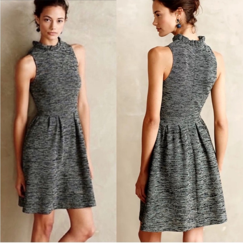 Ganni Anthropologie Pinnacle Knit Dress